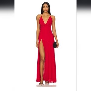 Nathalia Gown in Red